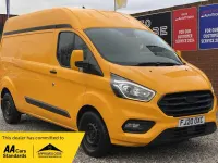 Used Ford Transit Custom Trend 130 HP (95 kW) 2020 Yellow Van