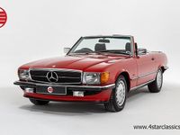 Used Mercedes SL500 1990 Red Cabriolet