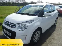 Used Citroën C1 Feel 72 HP (52 kW) 2018 White Hatchback