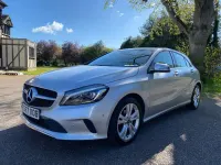 Używany Mercedes A180 Premium 109 KM (80 kW) 2017 Srebrny Hatchback