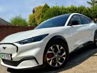 Used Ford Mustang Mach-E Extended Range 258 kW (351 HP) 2021 White SUV