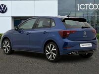 Used VW Polo R-line 95 HP (69 kW) 2023 Blue Hatchback