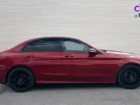 Used Mercedes C300 AMG line 245 HP (180 kW) 2020 Red