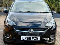 Used Vauxhall Corsa 90 HP (66 kW) 2018 Black Hatchback