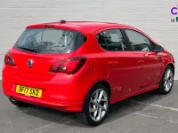 Used Vauxhall Corsa SRi 100 HP (73 kW) 2017 Red Hatchback