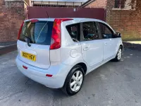 Used Nissan Note Acenta 110 HP (80 kW) 2007 Silver Hatchback