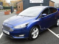 Used Ford Focus Zetec 120 HP (88 kW) 2017 Blue Hatchback