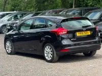 Used Ford Focus Titanium 120 HP (88 kW) 2016 Black Hatchback