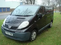 Used Nissan Primastar SE 115 HP (84 kW) 2006 Black MPV