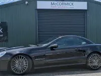 Used Mercedes SL500 2008 Black Cabriolet