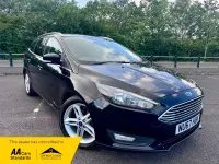 Used Ford Focus Zetec 2017 Black