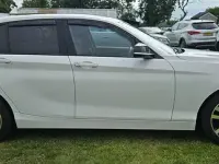 Used BMW 118 Sport Line 134 HP (98 kW) 2015 White Hatchback