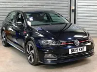 Used VW Polo GTI 200 HP (147 kW) 2019 Black Hatchback