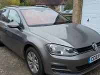 Second-hand VW Golf VII SE 150 CP (110 kW) 2016 Gri Break