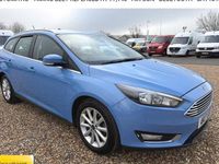 Used Ford Focus Titanium 125 HP (91 kW) 2017 Blue Estate
