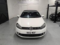 Used VW Golf Cabriolet GT 140 HP (102 kW) 2012 White Cabriolet