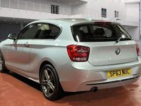 Used BMW 118 Sport Line 170 HP (125 kW) 2013 Silver Hatchback