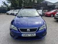 Used Seat Leon ST SE Dynamic 115 HP (84 kW) 2017 Blue Estate