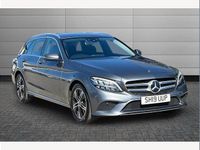 Begagnad Mercedes C200 180 HK (132 kW) 2019 Grå Kombi