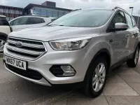 Used Ford Kuga Zetec 120 HP (88 kW) 2017 Moondust silver metallic SUV