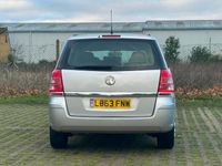 Used Vauxhall Zafira 118 HP (86 kW) 2014 Silver MPV
