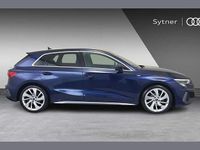 Used Audi A3 S-Line 150 HP (110 kW) 2022 Blue Sedan