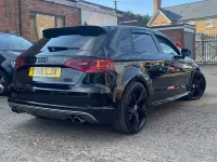 Used Audi S3 Sportback Advanced 300 HP (220 kW) 2016 Black Hatchback