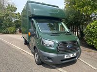 Used Ford Transit S 130 HP (95 kW) 2017 Green Cabriolet