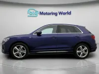 Begagnad Audi Q3 S-Line 148 HK (108 kW) 2021 Blå SUV
