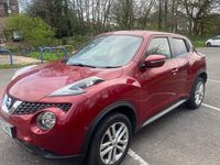 Used Nissan Juke Acenta 110 HP (80 kW) 2016 Red SUV