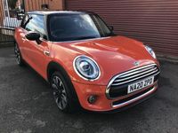 Used Mini Cooper Exclusive 2020 Orange Hatchback