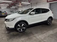 Used Nissan Qashqai N-TEC 110 HP (80 kW) 2015 White SUV