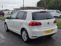 Used VW Golf VII Comfortline 123 HP (90 kW) 2013 White Hatchback