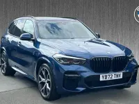 Used BMW X5 M Sport 282 HP (207 kW) 2022 Blue SUV