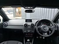 Used Audi A1 S-Line 150 HP (110 kW) 2017 Black Hatchback