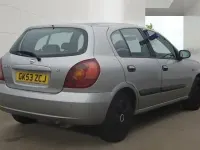 Used Nissan Almera SE 114 HP (83 kW) 2003 Silver Hatchback