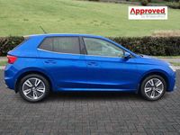 Used Skoda Fabia SE L 2022 Blue Hatchback