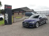 Used Audi A3 S-Line 150 HP (110 kW) 2022 Blue Sedan