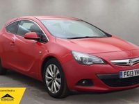 Used Vauxhall Astra GTC SRi 165 HP (121 kW) 2013 Red Coupe