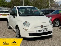 Gebraucht Fiat 500 Pop 69 PS (50 kW) 2015 Weiß