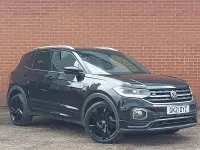 Used VW T-Cross R-line 110 HP (80 kW) 2021 Black SUV