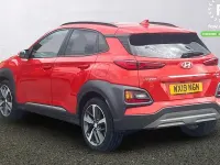 Używany Hyundai Kona Premium 177 KM (130 kW) 2019 Pomarańczowy SUV