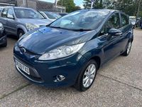 Used Ford Fiesta Zetec 2009 Green Hatchback