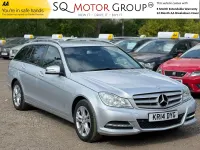 Begagnad Mercedes C220 Executive 2014 Silver Kombi