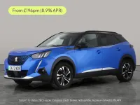 Used Peugeot e-2008 GT 100 kW (136 HP) 2023 Blue SUV