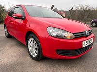 Used VW Golf VI Match 105 HP (77 kW) 2011 Red Hatchback