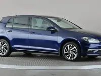 Used VW Golf VII Edition 150 HP (110 kW) 2020 Blue Hatchback
