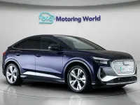 Used Audi Q4 Sportback e-tron S-Line 219 kW (299 HP) 2022 Blue SUV