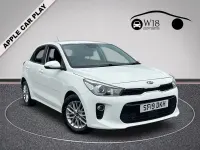 Used Kia Rio 98 HP (72 kW) 2019 White Hatchback