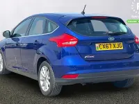 Used Ford Focus Titanium 120 HP (88 kW) 2017 Blue Hatchback